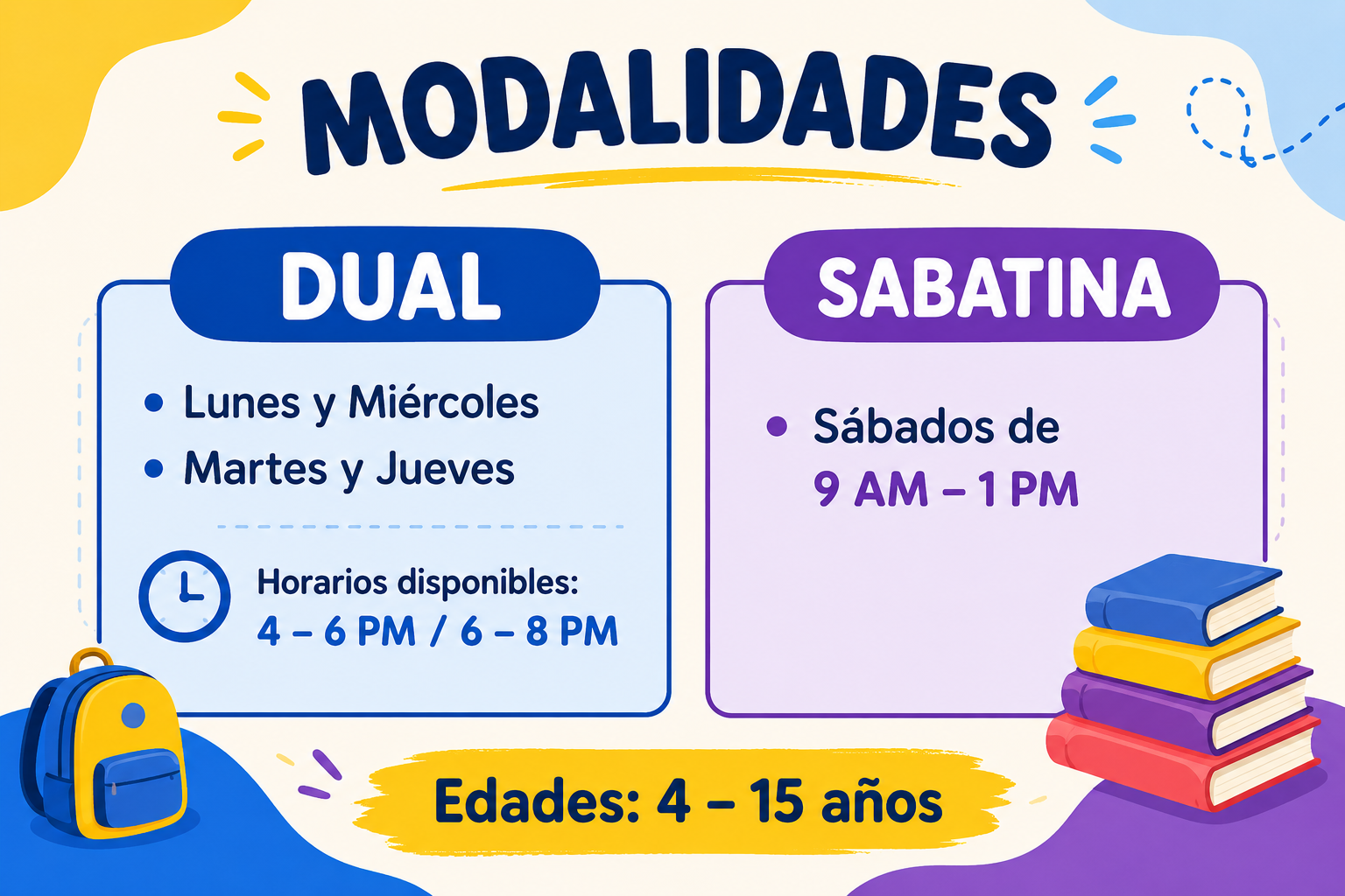 Modalidades Prolingual Kids